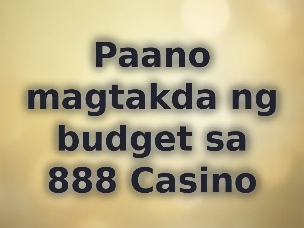 Tips sa pag-budget